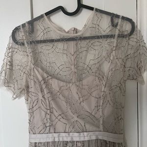 Needle and Thread beaded maxi dress